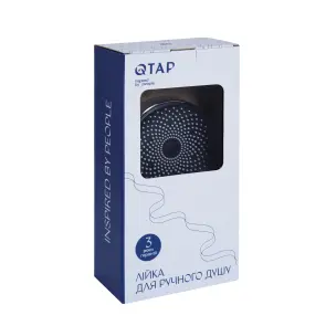 Лійка для ручного душу Qtap Rucni D 130 мм округла QTRUC125CRM45952 Chrome №3