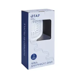 Лейка для ручного душа Qtap Rucni 140*110 мм QTRUC125CRM45960 Chrome №4