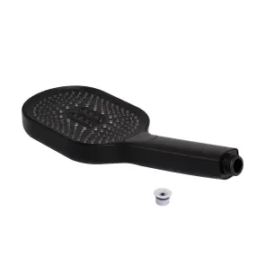 Лейка для ручного душа Qtap Rucni 140*110 мм QTRUC125BLM45961 Black Matt №2