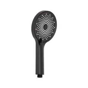 Лійка для ручного душу Lidz Niagara 32 120 мм округла LDNIA32BLM47555 Matt Black №1