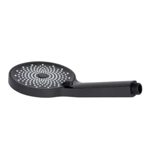 Лійка для ручного душу Lidz Niagara 32 120 мм округла LDNIA32BLM47555 Matt Black №3