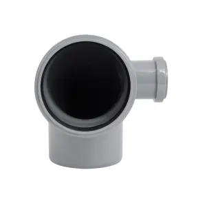 Коліно каналізаційне з відводом TA Sewage 110х110х50, 90° №5
