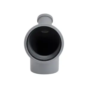 Отвод (колено) 110x90° с отводом 50х67° TA Sewage №5