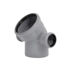 Відвід (коліно) 2P (LR) 110/110/45+2*50/90 (ліве+праве) TA Sewage №2