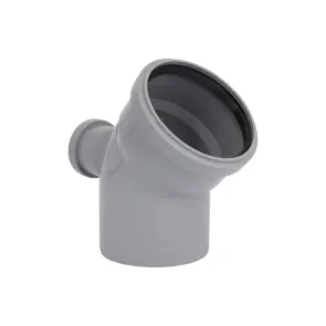 Отвод (колено) Н 110*45+50*90 /270 горизонтальное TA Sewage №3
