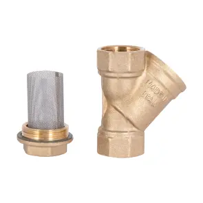 Фільтр косий Icma №50 грубої очистки 3/4" латунний №6