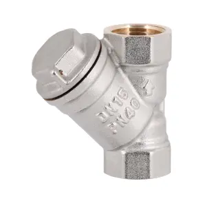 Фільтр грубої очистки Thermo Alliance Standart 1/2"ВВ нікель для води косий TAS124W15 №1