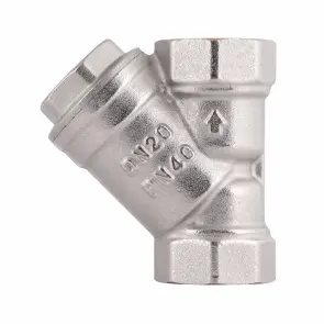 Фильтр грубой очистки Thermo Alliance Standart 3/4"ВВ никель для воды косой TAS124W20 №4