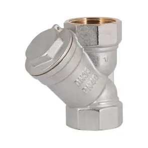 Фільтр грубої очистки Thermo Alliance Standart 1 1/4"ВВ нікель для води косий TAS124W32 №1