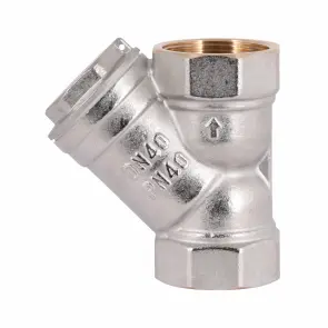 Фільтр грубої очистки Thermo Alliance Standart 1 1/2"ВВ нікель для води косий TAS124W40 №5