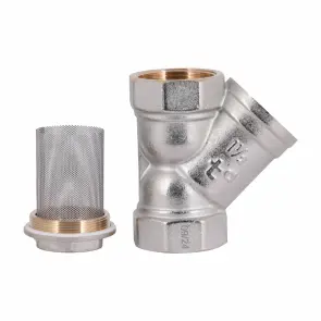 Фільтр грубої очистки Thermo Alliance Standart 1 1/2"ВВ нікель для води косий TAS124W40 №6