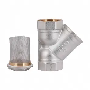 Фильтр грубой очистки Thermo Alliance Standart 2"ВВ никель для воды косой TAS124W50 №5
