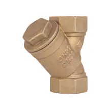 Фільтр косий Icma №50 грубої очистки 1 1/4"ВВ латунний 83050AG05