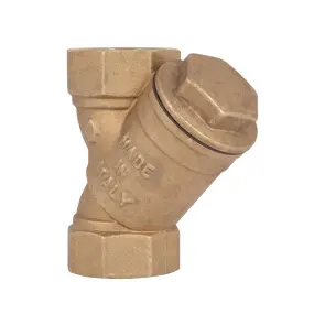 Фильтр косой Icma №50 грубой очистки 1 1/4"ВВ латунный 83050AG05 №2