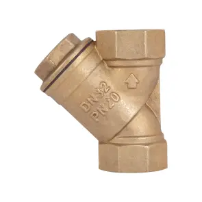 Фильтр косой Icma №50 грубой очистки 1 1/4"ВВ латунный 83050AG05 №3