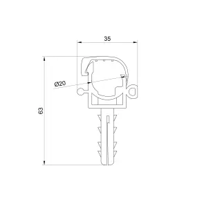 Кріплення SD Plus 20 SD09920 №2
