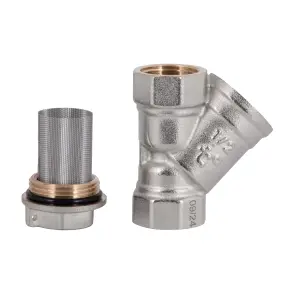Фільтр грубої очистки Thermo Alliance Standart 1/2"ВВ нікель для води косий TAS124W15 №2