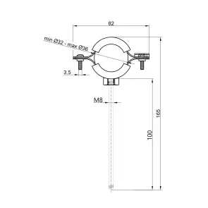 Хомут Thermo Alliance Forte 1" (D32-36 мм) SF10025 №2