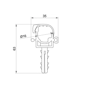 Кріплення SD Plus 16 SD09916 №3
