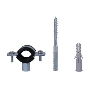 Хомут Thermo Alliance Standart 1/2" с черной резиной (D20-25 мм) SD10015B №6