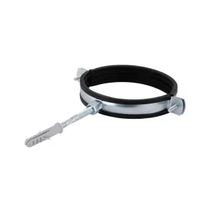 Хомут Thermo Alliance Standart 4" з чорною гумою (D108-113 мм) SD100100B №1
