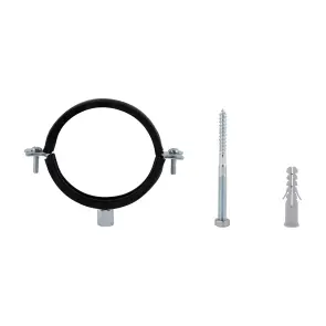 Хомут Thermo Alliance Standart 3" з чорною гумою (D87-92 мм) SD10076B №5