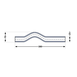 Обвод длинный PPR Blue Ocean 25 №10