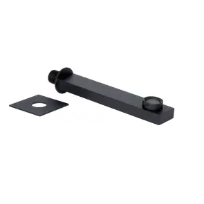 Излив для систем скрытого монтажа Qtap Vytok 180 мм прямоугольный QTVYT246BLM45933 Black Matt №3