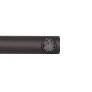 Излив для систем скрытого монтажа Qtap Vytok 240 мм округлый QTVYT246BLM45935 Black Matt №2
