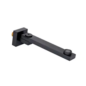 Вилив для систем прихованого монтажу Qtap Vytok 200 мм прямокутний QTVYT246BLM45937 Black Matt №4