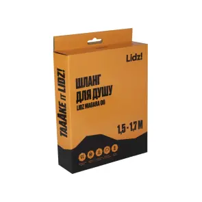 Шланг Lidz Niagara 06 1,5-1,7 м LDNIA06CRM35454 Chrome №7