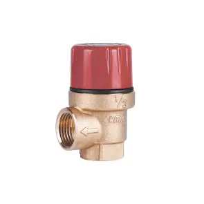 Запобіжний клапан Icma 1/2" ВР 2,5 бар №241 №1