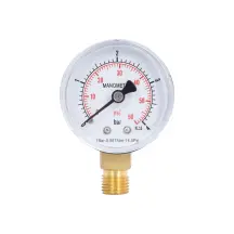 Манометр Thermo Alliance Standart 50 мм 1/4", нижнее подключение SD1704B