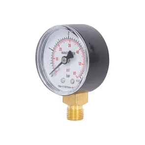 Манометр Thermo Alliance Standart 50 мм 1/4", нижнє підмикання SD1704B №3