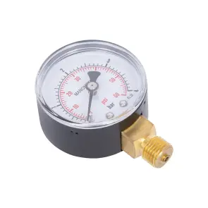 Манометр Thermo Alliance Standart 50 мм 1/4", нижнє підмикання SD1704B №6