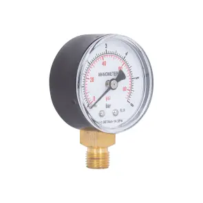 Манометр Thermo Alliance Standart 50 мм 1/4", нижнє підмикання SD1706B №5