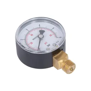 Манометр Thermo Alliance Standart 50 мм 1/4", нижнє підмикання SD1706B №6