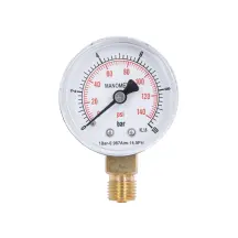 Манометр Thermo Alliance Standart 10 бар 1/4", нижнее подключение SD17010B