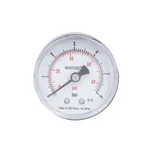 Манометр Thermo Alliance Standart 6 бар 1/4", заднее подключение SD1716B