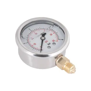 Манометр із гліцерином Thermo Alliancе Forte 4 бар, 1/4"З, нижнє підключення TAF170G4B №6