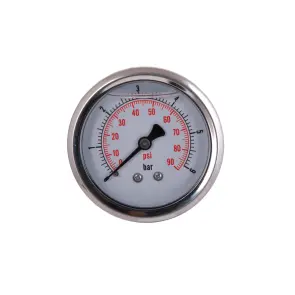 Манометр із гліцерином Thermo Alliancе Forte 6 бар, 1/4"З, заднє підключення TAF171G6B №1