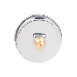 Манометр глицериновый Thermo Alliancе Forte d63 мм, 1/4" С задним подключением (латун.) 0-10 бар TAF171G10B №4