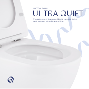 Унитаз подвесной Qtap Robin Mew безобедочный с сиденьем Soft-close QT13332381ASW №6
