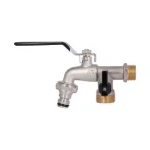 Кран поливочный Thermo Alliance Standart 1/2" ЗР 2 выхода SD141W15
