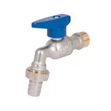 Кран шаровой для полива Icma 598 3/4"С (с антизамерзанием) ручка алюминиевая