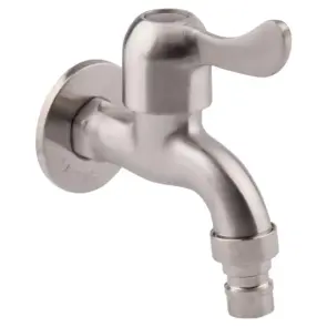 Кран шаровой для полива Thermo Alliance Standart 1/2" нерж. TAS348W15SS №1
