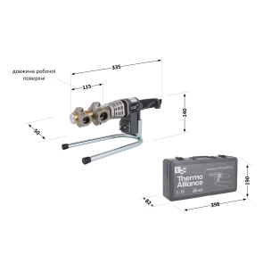 Паяльник для пластикових труб Thermo Alliance STD-102 Ø20-32 (автоматичний 700W) №2