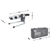 Паяльник для пластиковых труб Thermo Alliance PRO-101 Ø20-32 (автоматический с дисплеем, 600W)