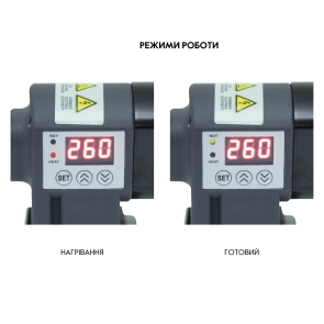 Паяльник для пластикових труб Thermo Alliance PRO-101 Ø20-32 (автоматичний з дісплеєм, 600W) №8
