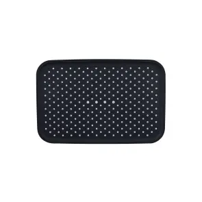 Лійка для верхнього душу Qtap Hlavova 300x200 мм прямокутна QTHLA107BLM45783 Black Matt №1